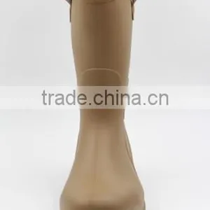 Mens Pvc Waterproof Fur Interior Winter Snow Rain Boots Insulated thumbnail-2