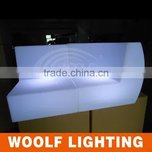 Club Hotel Color Changing LED Bar Illuminated Sofa Chair thumbnail-6