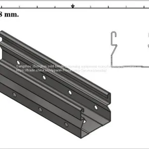 Light Duty Warehouse Pillar Roll Forming Machine thumbnail-4