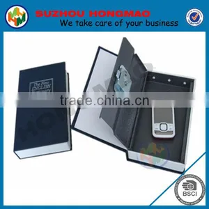 New Book Design Metal Safe Case Lockable Security Storage Box thumbnail-1