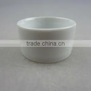 Stock White Porcelain Round Sauce Dish thumbnail-1