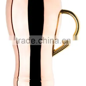 Hammered Copper Beer Mug thumbnail-5