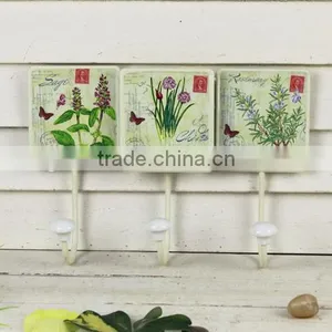 Hot Sale Paper Decal Metal Hanging Modern Hooks for Home Decor thumbnail-1