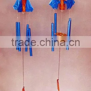 Decorative Blue Fish Hanging Wind Chime, Metal Wind Chime, Christmas Wind Chime, Antique Wind Chime, Western Wind Chime, thumbnail-1