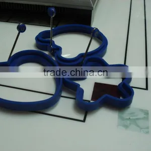 Heart Shape Pancake Mold Fry Fried Poacher Silicon Egg Ring thumbnail-5