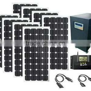 Durable On Grid 3000W Solar Panel System With All Accessories,On Grid Solar Panel System 5000W With Grid Inverter thumbnail-3