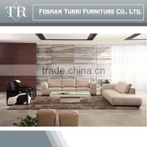 Luxury Home Furniture Chesterfield 3 2 1 Leather Sofa thumbnail-1