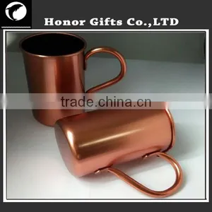 Moscow Mule Copper Mug Solid Copper Mug Moscow Mule Mug Cup thumbnail-5