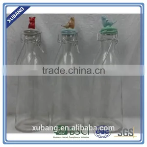 Glass Bottle and Jar With Seal Clamp thumbnail-1