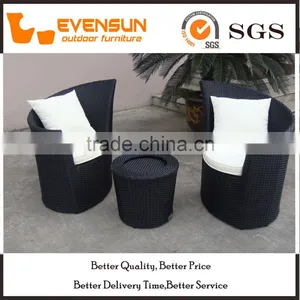 Amazing 3PC Stacking Set Wicker Sofa Set Furniture thumbnail-5