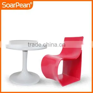 Indoor Furniture Modern Furniture Fiberglass Dining Chairs thumbnail-5