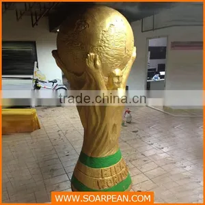 Customized Foamed Fiberglass World Cup Soccer Trophy thumbnail-1