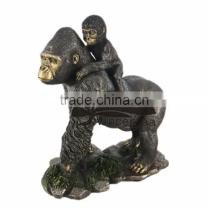 High Quality Gorilla Statue for Garden Decoration VSL-092 thumbnail-1