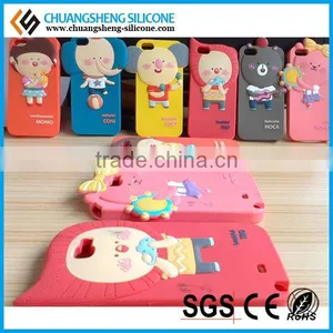 2015 Hot For New Products Fashion Animal Shape Silicone Phone Case thumbnail-5
