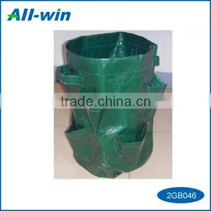 Hot Selling New Garden Use Potable PE Woven Planting Bag With Pockets thumbnail-1