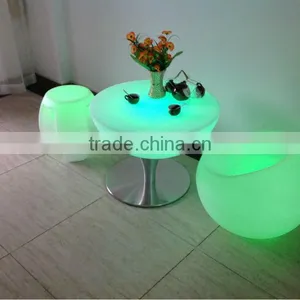 Plastic Rechargeable Led Bar Table,Lighting Coffee Table,led Coffee Bar Table thumbnail-1