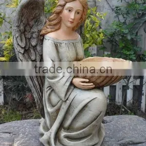 Polyresin Angel Statue for Gardens thumbnail-1