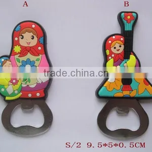 Russia Souvenirs New Matryoshka Doll Design Refrigerator Magnet Bottle Opener thumbnail-1
