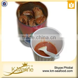 2015 Easy Open End Canned Geisha Mackerel Fish in Tomato Sauce thumbnail-5
