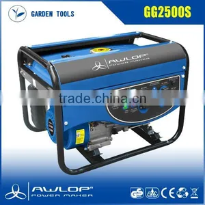 High Performance 6.5HP 2.5KW Gasoline Diesel Generator Magnetic Generator GG2500S thumbnail-1