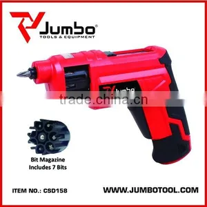 CSD158 4V Quick-Bits LED Build-in Cordless Electric Screwdriver thumbnail-1