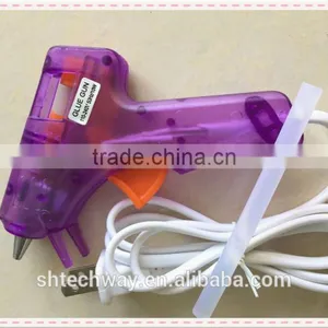 New Design Transparent Home Use Hot Melt Glue Gun 10w thumbnail-2