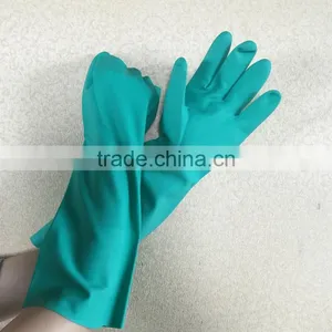 NMSAFETY CE Certified Gauntlet Nitrile Gloves Long 40cm, 16'' thumbnail-1