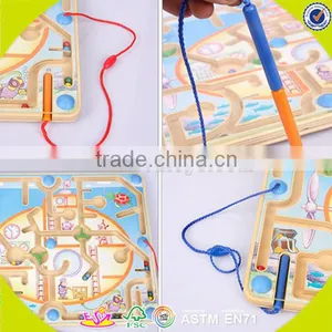 Wholesale Popular Kids Wooden Toy Maze Top Fashion Children Wooden Toy Maze W11H013 thumbnail-2