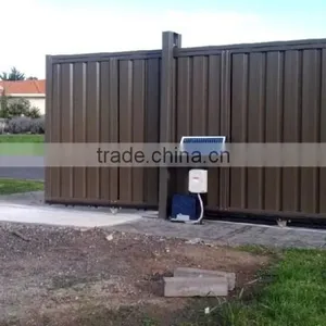 LockMaster Remote Control Sliding Main Entrance Gate Designs for Homes thumbnail-5