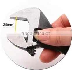 High Quality Carbon Adjustable Wrench(black) thumbnail-1