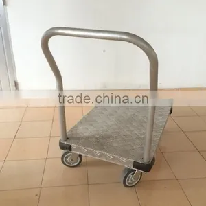 Folding Aluminium Platform Cart Carrage Trolley thumbnail-4