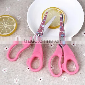 Fashional Factory Price Beautiful Popular PP Handle Students Scissors thumbnail-2