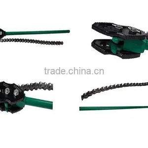 High Quality Alloy Stainless Steel Power Pipe Chain Wrench thumbnail-6