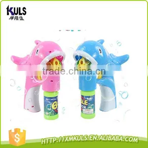 Amazing Blow Bubble Gum Guns Bubble Plastic Gun Shooter Toy thumbnail-1