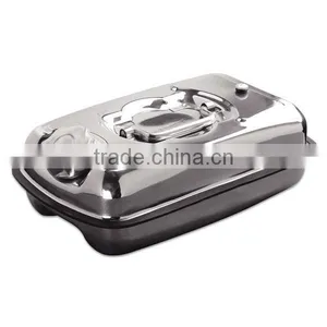 5 Liter Stainless Steel Metal Drum Can thumbnail-1