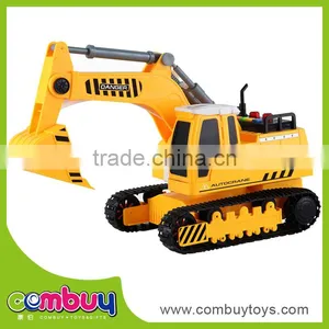 Top Sale Plastic Friction Inertial Set Mini Electric Toy Excavator rc Truck 1:14 thumbnail-1