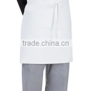 Wholesale Polyester White Half Waist Aprons thumbnail-1