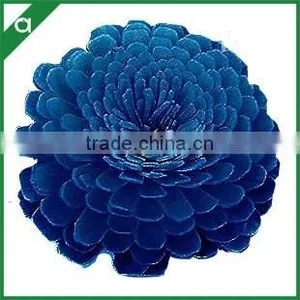 8cm Factory Blue Colorful Chrysanthemum Sola Diffuser Flower thumbnail-1