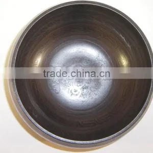 High Quality Handmade in Nepal Meditation Rice Bowl Singing Bowl thumbnail-3