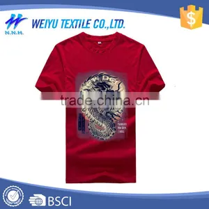 Printing Softtextile Cotton Round Collar Tshirt Design thumbnail-2