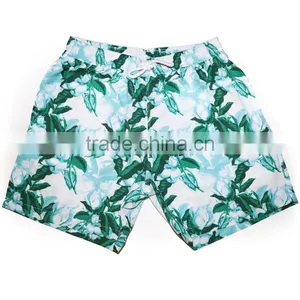 New Men's Summer Beach Shorts Tree Pattern Swimwear Fashion Shorts thumbnail-2