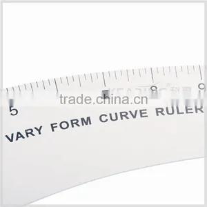 Aluminum Garment Ruler 24 Inch Fashion Design Imperial Vary Form Curves Kearing Brand#6224A thumbnail-3