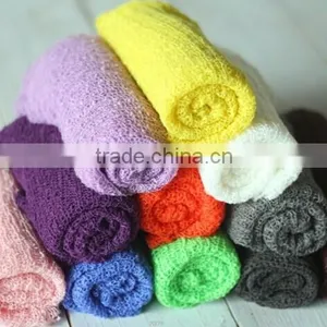 Multiple Color and Size Newborn Rayon Wrap Baby Stretch Knit Wrap Photo Props Newborn Photography thumbnail-3