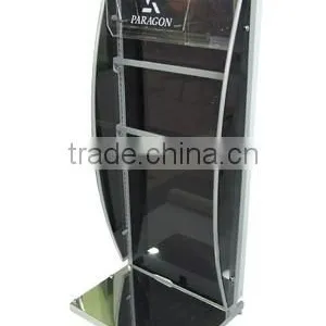 Unique Slotted Pipe Acrylic Black Board Golf Club Display Rack thumbnail-1