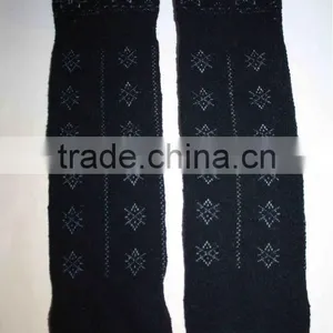 Custom Design Knitted Wool Leg Warmers thumbnail-1