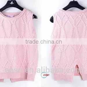 China Designed Latest 2016 Teenager Solid Colour Sleeveless Vest thumbnail-4