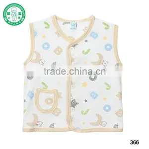 Fashion Cotton Baby Boy & Girl Waistcoat, Kids Cute Clothes Baby Vest thumbnail-2