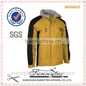 2016 New Design Men Canvas Winter Reflective Working Jacket thumbnail-4