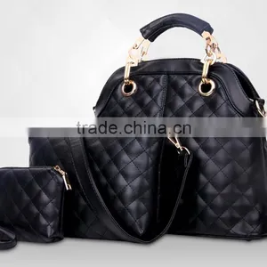 DY0060Z Fashional and Good Quality Ladies pu Bag Set 3pcs Bag Set thumbnail-3