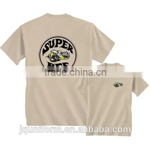 Promotional O-neck Men's T Shirt, Short Sleeve Solid Color 100% Cotton Plain T-shirts, Casual Unisex T Shirt thumbnail-5